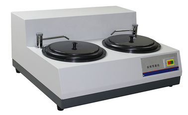 2 dyski 500 R / Min Sprzęt do przygotowywania próbek metalograficznych do szlifowania