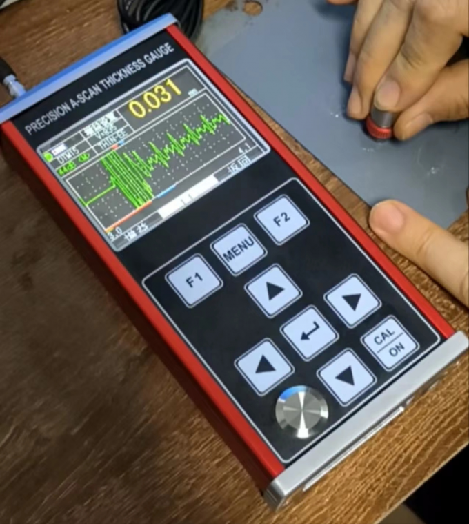 HUATEC Niemetalowe ultradźwiękowe mierniki grubości powłoki betonowej TG-6200 1