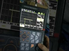 Przenośny cyfrowy defektoskop ultradźwiękowy wysokiej rozdzielczości