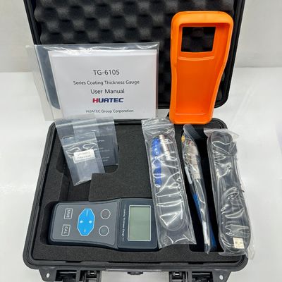 TG-6105 Multifunction Coating Thickness Gauge Magnetic & Eddy Current Tin Zinc Plating Layer Thickness Tester IP67 Ultra-thin Coating Measurement Meter