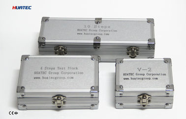 IIW V-2 A4 75 mm x 43 mm x 12,5 mm Ultradźwiękowy blok kalibracyjny / ultradźwiękowe bloki testowe