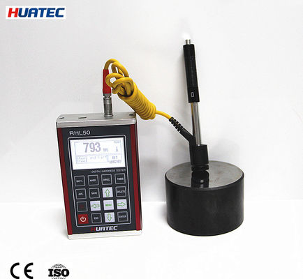 RHL50 LCD Leeb Hardness Tester Wielokrotnie ładowany cyfrowy miernik twardości metalu