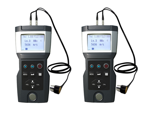 Precyzyjna rozdzielczość 1m/s TG-1000C Online Przenośny Ultrasonic Velocity Gauge