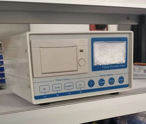 TG-100E Koulometryczna powłoka metalowa Elektrolityczny miernik grubości Wbudowana drukarka