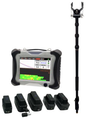 HEF-17 Pulse Eddy Current Metal Pipe Wall Thickness Tester z ekranem LCD