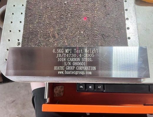 Akcesoria do defektoskopu magnetycznego NDT Blok obciążeniowy N1