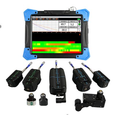 Detektor grubości ścianki metalowej rury z pomiarem grubości poza płaszczem, wykorzystujący prądy wirowe impulsowe (HEF-17B) do inspekcji w trakcie eksploatacji