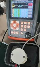 Przenośny tester ultradźwiękowy HFD-810 400MHz Próbkowanie Eksport raportów PDF Bluetooth Detektor inspekcji warstw wodoodpornych