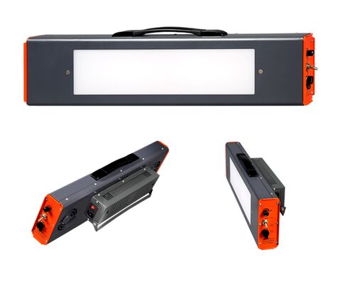 Duży rozmiar technologii przeglądarki folii LED z obszarem oglądania 400x100mm i zastosowaniem