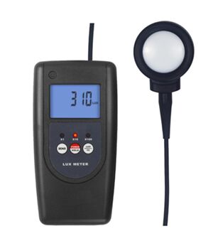 Wieloparametrowy Lux i FC Lux Meter mierzący jasność