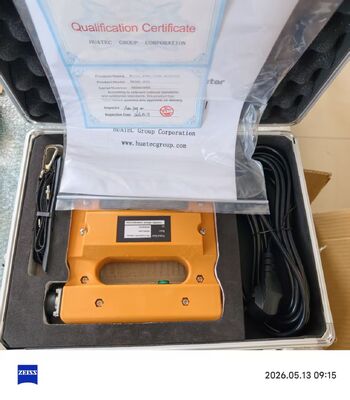HCDX-220 Lekki elektromagnetyczny AC Yoke Defekt Detector Dual Power Supply Steel Structure Defect Tester