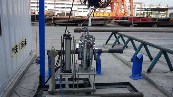 Mobile High Precision Non-Destructive Testing Magnetic Flux Leakage Detection Equipment for Drill Pipe Inspection