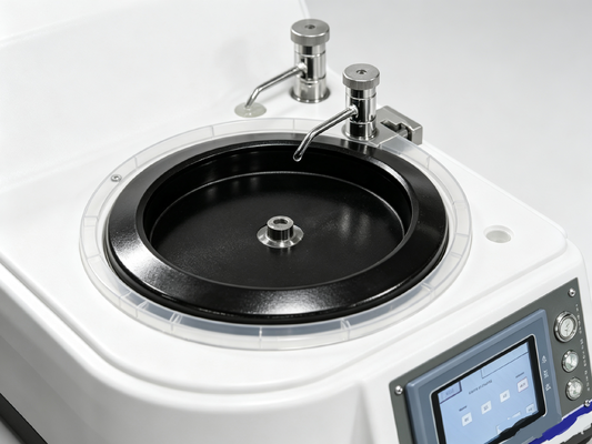 HPA-1SE Maszyna do polerowania szlifowania metalurgicznego o wysokim momentzie obrotowym φ254mm Disc Quick Start Stop Metallographic Sample Preparation Machine