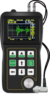 TG-5100D W czasie rzeczywistym A Scan And B Scan Through Coating Ultrasonic Thickness Gauge