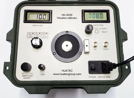HG-5026 Akcelerometr drgań Prędkość i przełącznik bliskości Kalibrator Shaker