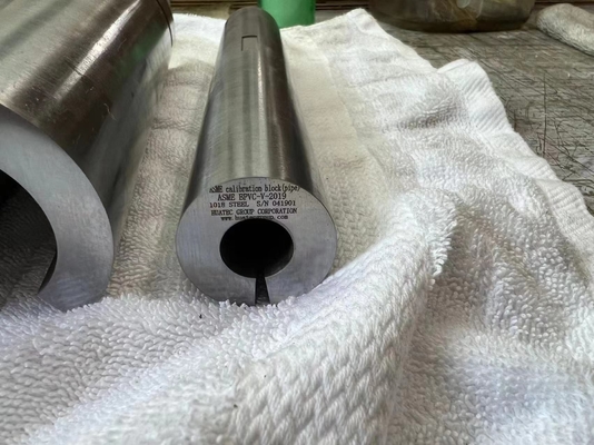 Ndt Equipment Pipe Ultradźwiękowy blok kalibracyjny do wiązki kątowej Asme
