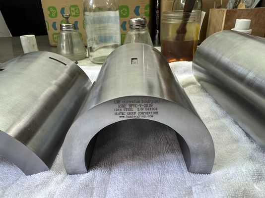 ASME BPVC-V-2015 Blok kalibracyjny ultradźwiękowy typu rurowego do badań NDT