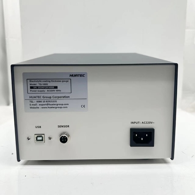 TG-100G Elektrochemiczny miernik grubości powłok galwanicznych do testowania przewodów, połączony z komputerem