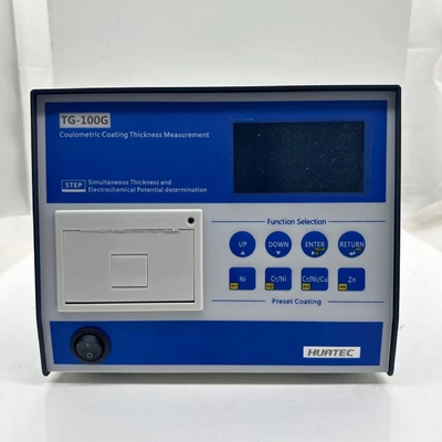 TG-100G Elektrochemiczny miernik grubości powłok galwanicznych do testowania przewodów, połączony z komputerem