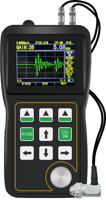 TG-5100D W czasie rzeczywistym A Scan And B Scan Through Coating Ultrasonic Thickness Gauge