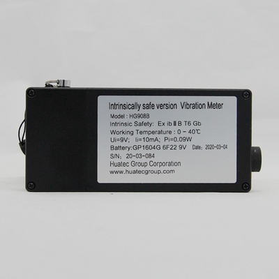 Wysokiej dokładności ręczny wibrometr HG908 Zakres temperatury 0 50C