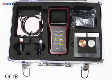 HEC-102 Metali nieżelaznych Przenośny miernik czystości przewodzenia elektrycznego prądu Eddy