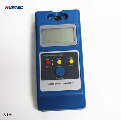 HGS-10A szerokopasmowy cyfrowy licznik Tesli z wyświetlaczem LCD do pomiaru pola magnetycznego stałego