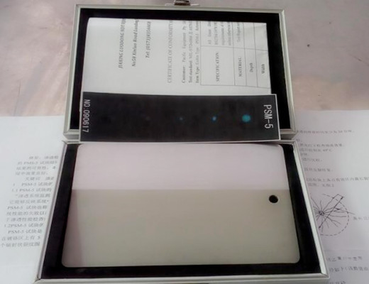 Blok kalibracji paneli NDT PSM-5