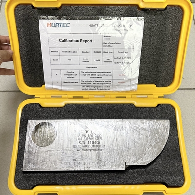 IIW V-1 CS SS AL Materiał UT Bloki kalibracyjne Instrument NDT