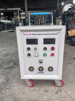 HCDX-1500 Przemysłowy sprzęt do magnesowania i rozmagnesowywania MPI 0-1500A Ciągły regulowany prąd Szybkozłącze Sonda Magnetyczne urządzenie kontrolne