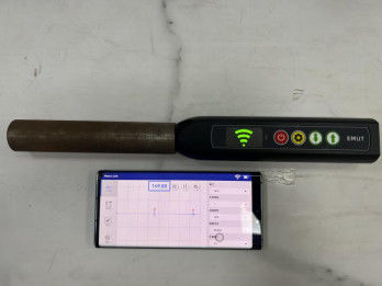 TG-14+ Kompensacja temperatury powłoka przeniknięcia elektromagnetyczny ultradźwiękowy miernik grubości