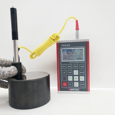 Wysokiej dokładności RHL50 LCD Display Przenośny tester twardości Leeb z dokładnością ±6HLD i promieniem Rmin 50mm Min.