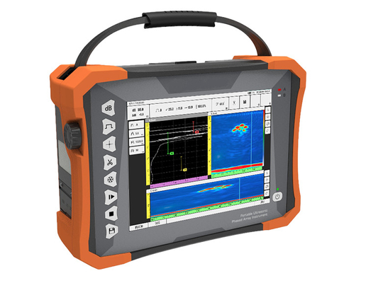 32 128PR Phased Array TOFD Scanning Ultrasonic Defect Detector HPA-620 Przenośny z oceną IP65 i zewnętrznym magazynem