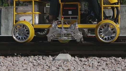 FD-GT60 Podwójny‑torowy Wagon do Inspekcji Szyn Ultrasonografem 18‑kanałowy Wagon do Inspekcji Szyn Kolejowych IP55 Dla Szyn 43‑75kg/m