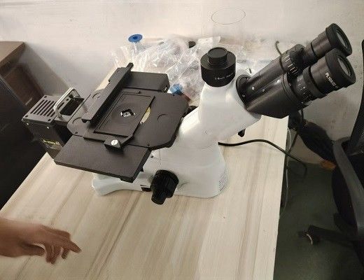 Mikroskop stereo o wysokiej rozdzielczości HSM-645S z kamerą cyfrową do pomiarów laboratoryjnych