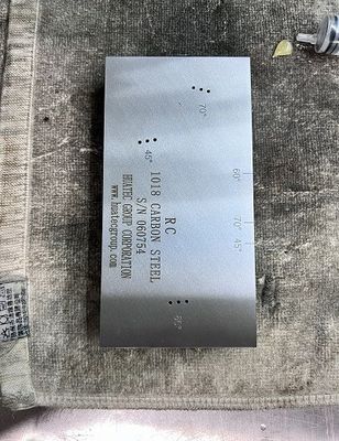 Porównanie rozdzielczości RC ze stali węglowej, kalibracja ultradźwiękowa, standard AWS D1.1/D1.1M-2015