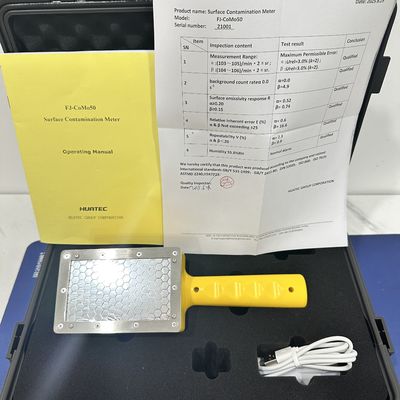 FJ-CoMo50 Wyświetlacz LCD Podświetlenie Ochrona Środowiska ALPHA BETA GAMMA Miernik Skażenia Powierzchni