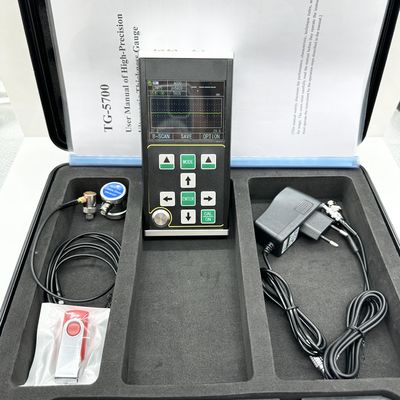 Nowy typ z skanem A / B ręczny wysokoprecyzyjny cyfrowy ultradźwiękowy miernik grubości