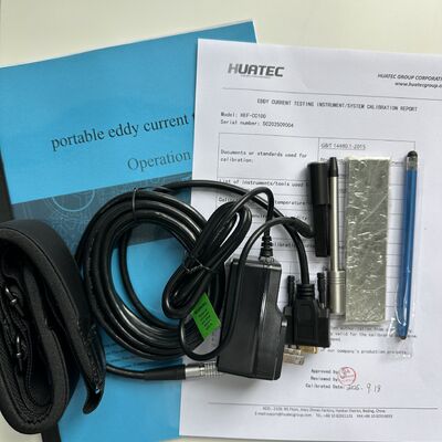 Wielokanałowy cyfrowy inteligentny przenośny tester prądów wirowych z ekranem dotykowym