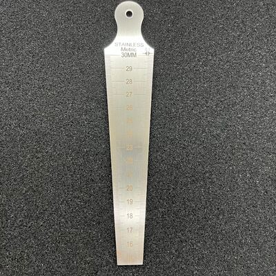 1-15mm 15-30mm 30-45mm 45-60mm Zestaw przymiarów stożkowych metrycznych i calowych do wykrywania niewspółosiowości i szczelin spawalniczych