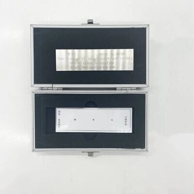 YM-B3 Blok odniesienia do badań penetrantu 100 μm Głębokość pęknięcia próbka NDT