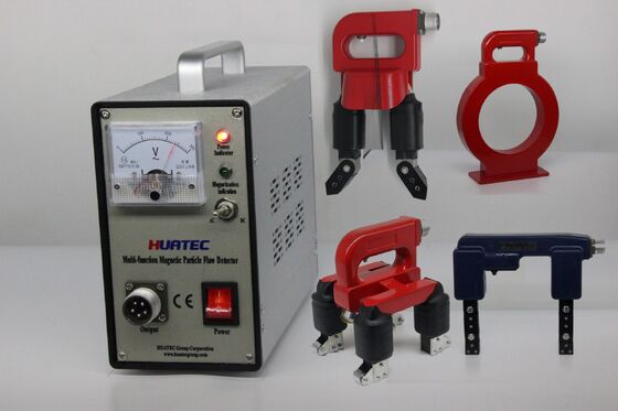 HCDX-IISC Magnetic Particle Testing Equipment AC220V Ferromagnetic Workpiece Surface Crack Detector For Welds Castings Forgings