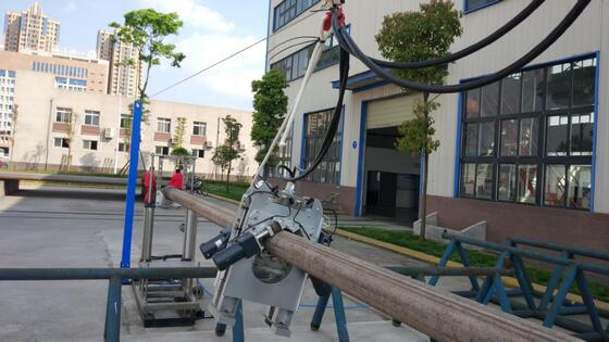 Mobile Drill Pipe Magnetic Flux Leakage Detection Equipment HMTD with Compact Structure and Fast Detection Speed