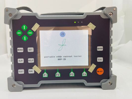 HEF-2D Przenośny wielofunkcyjny urządzenie do testowania prądu wirusowego 5,7-calowy wykrywacz wad metalowych LCD dla przemysłu petrochemicznego lotniczego i kosmicznego