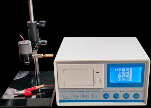 TG-100E Koulometryczny Tester grubości powłoki elektrolitycznej Wbudowany drukarz Wielowarstwowy złotego niklu chromu cynku pokrycia grubości przyrządu pomiarowego