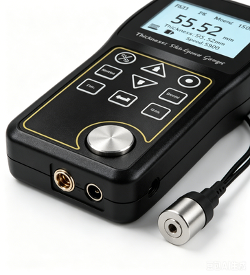 TG-100B Lightweight Ultrasonic Wall Thickness Gauge Optional High Temperature Small Diameter Probes Petroleum Shipbuilding Inspection Equipment