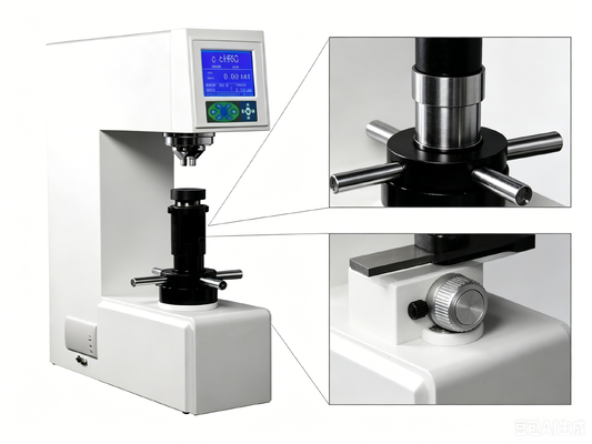 HR-150D cyfrowy Rockwell Hardness Tester Automatic Loading HRA HRB HRC Multi Scales Metal Hardness Testing Machine
