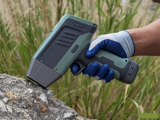 HXRF-600plus Ruge Handheld Mineral XRF Analyzer Auto Energy Calibration HD Camera Ore Concentrate Tailing Grade Analysis Equipment