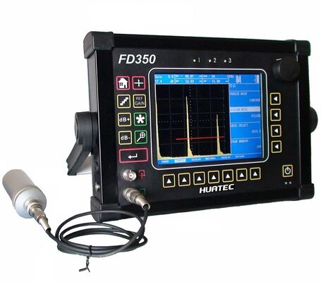FD350 IP65 Ultrasonic Defect and Thickness Measuring Instrument 640×480 Kolorowy wykrywacz wad przemysłowych o wysokiej wrażliwości