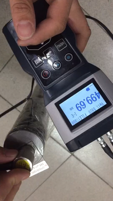 High Precision 0.001mm Resolution Ultrasonic Thickness Gauge with Thru-Paint Measurement